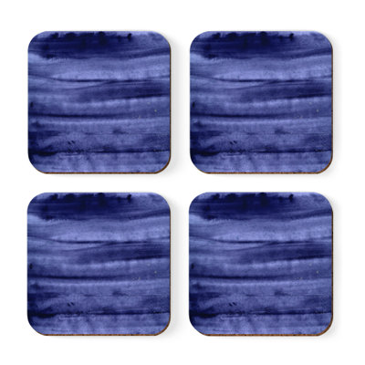 Cork Square 4 Piece Coaster Set