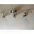 3 Light Track Light In Satin Nickel Finish And Chrome Heads
