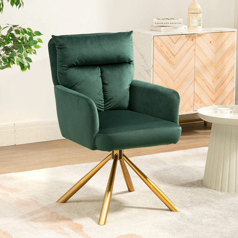Fauteuil de maquillage Etian, Vert