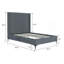Lit double rembourré en velours gris Promenade-1720866111-1720866106