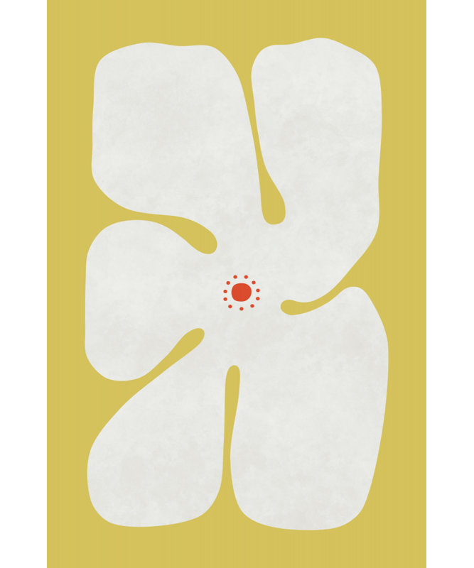 Poppy Flower, 50.8 cm H x 76.2 cm W