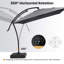 9' X 11' Patio Cantilever Umbrella With Weighted Base-1086544211