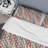 Multicolor Striped Pattern - Abstract Duvet Cover Set - Microfiber Polyester-1018245492