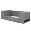 Lit de jour simple avec accoudoirs de rangement et support de charge-1535047246