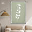 Art mural botanique Linen Leaf Screen II par Art Remedy-102538532-102538537