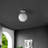 Statler Glass Semi Flush Mount-2010117113