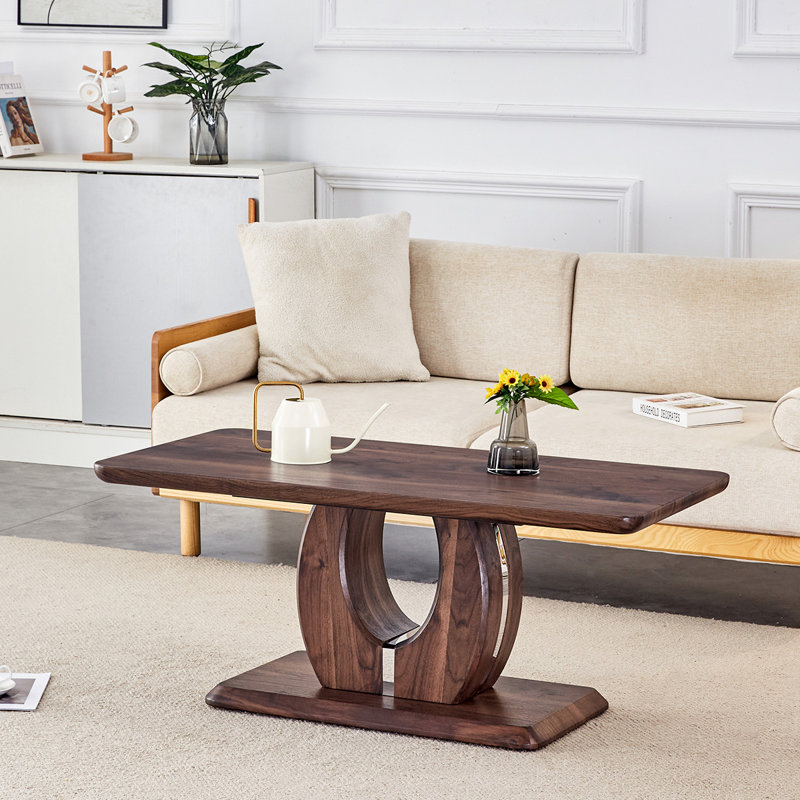 Wood Coffee Table, Walnut