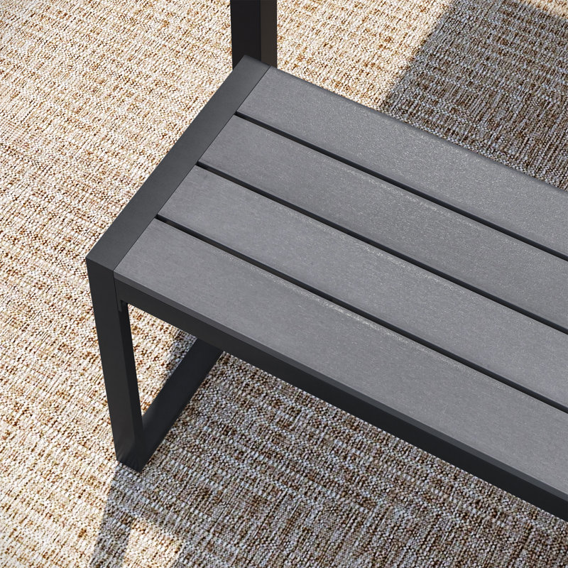 Banc d'extérieur, Gris
