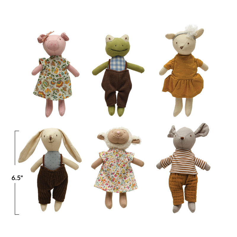 Plush Animal In Clothes