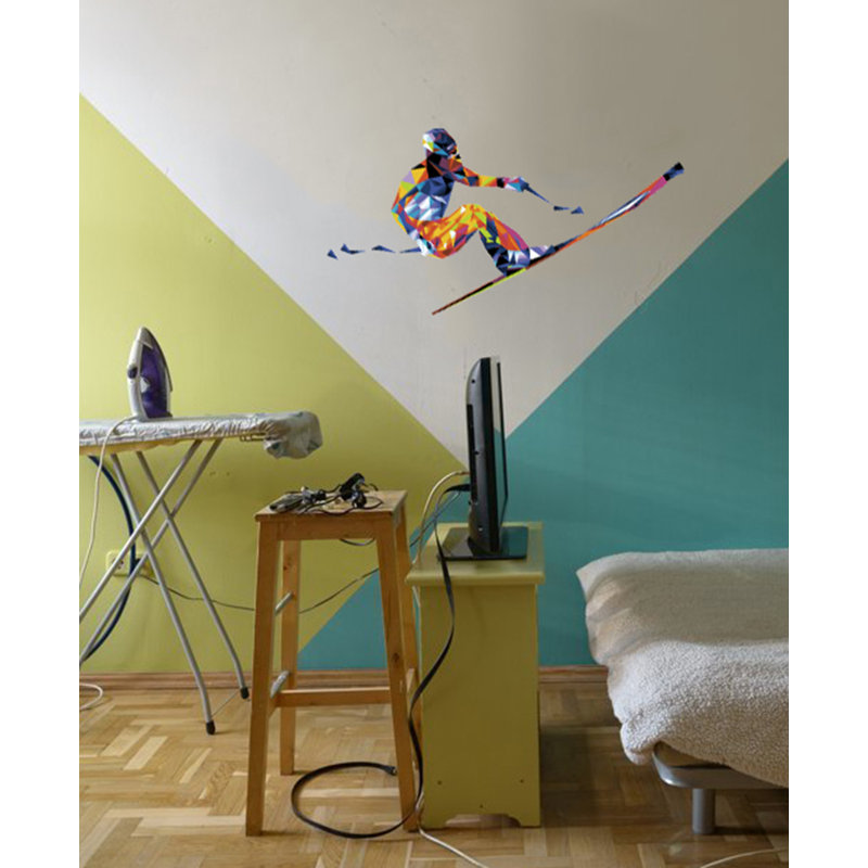 Sports Wall Decal, 22" H x 44" W