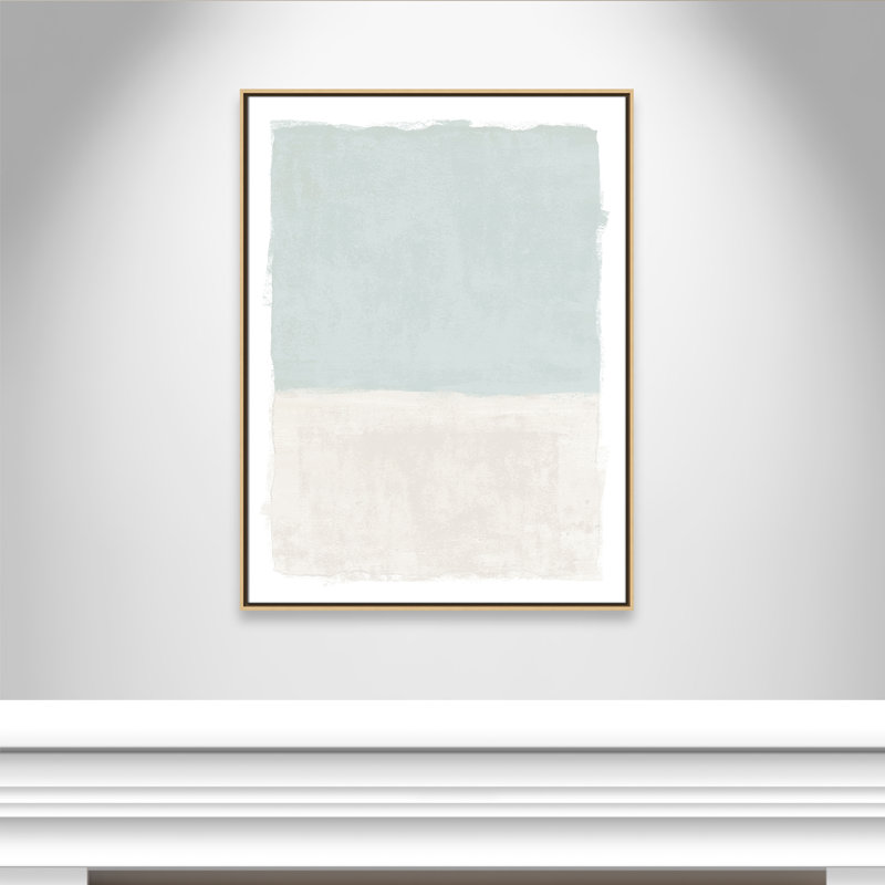 Ocean Tides I Print by Natalie Carpentieri, 31.5'' W x 41.5'' H, Natural Floater