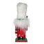 Collection casse-noisette en bois Kurt Adler Hollywood, rouge, vert et blanc, 9 po