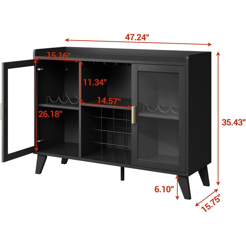119.4cm Bar Cabinet