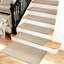 Ensemble de tapis d'escalier intérieur antidérapant Kayella (14 pièces) avec tapis de réception (1 pièce)-1206795442
