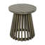 Table d'appoint Vihaan, petite table d'appoint, table de bout ronde, table de bout en bois, table de bout moderne-202252966-233114158