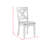 Alexa 3PC Dining Set with Drop Leaf Table in Espresso
