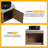 24'' Single Floating Bathroom Vanity With Ceramic Art Sink, Wall Mounted Bathroom Vanity With 1 Soft Close Door-944296119