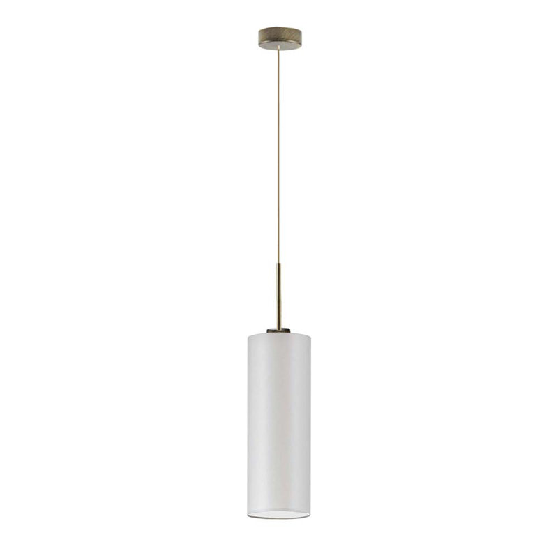Avaia 1 - Light Single Pendant, Light Grey, Antique Gold