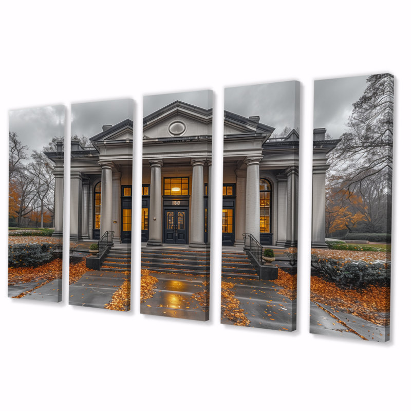 Geter - Banks, ensemble d'art sur toile, H 32 po x l 80 po