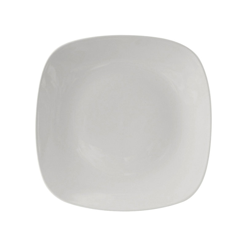 Assiette plate 11,1 po Duratux, Blanc