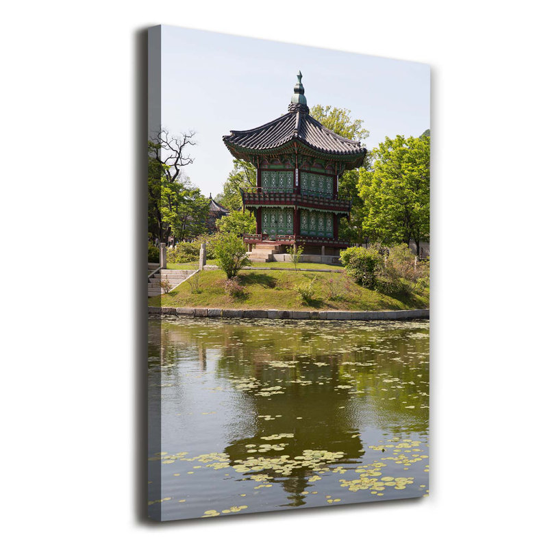 Japanese Park - Wrapped Canvas Print