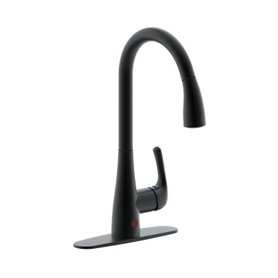 Westbrass Pull Down Spray Touch Kitchen Faucet