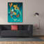  «Ornamental Koi 2» par Chariklia Zarris, art mural sur toile, 40 po x 54 po-1635206244