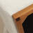 Rectangular Solid Wood Ottoman-1762063075