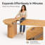 Table de salle à manger extensible Modern