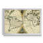 «A New Map of the», reproduction sur toile encadrée-932465082-932465087