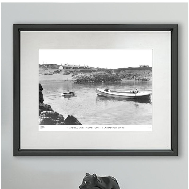 Newborough, Pilots Cove, Llanddwyn C1935 by Francis Frith - Single Picture Frame Print, 60cm H x 80cm W x 2.3cm D