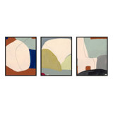 Dreamscape Trio. Set Of 3 Print by Andrea Stokes
