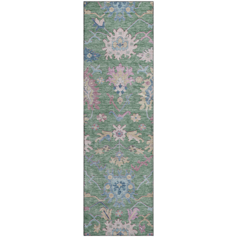 Premium Machine Washable Gurubaksh AMF1154 Global Rug
