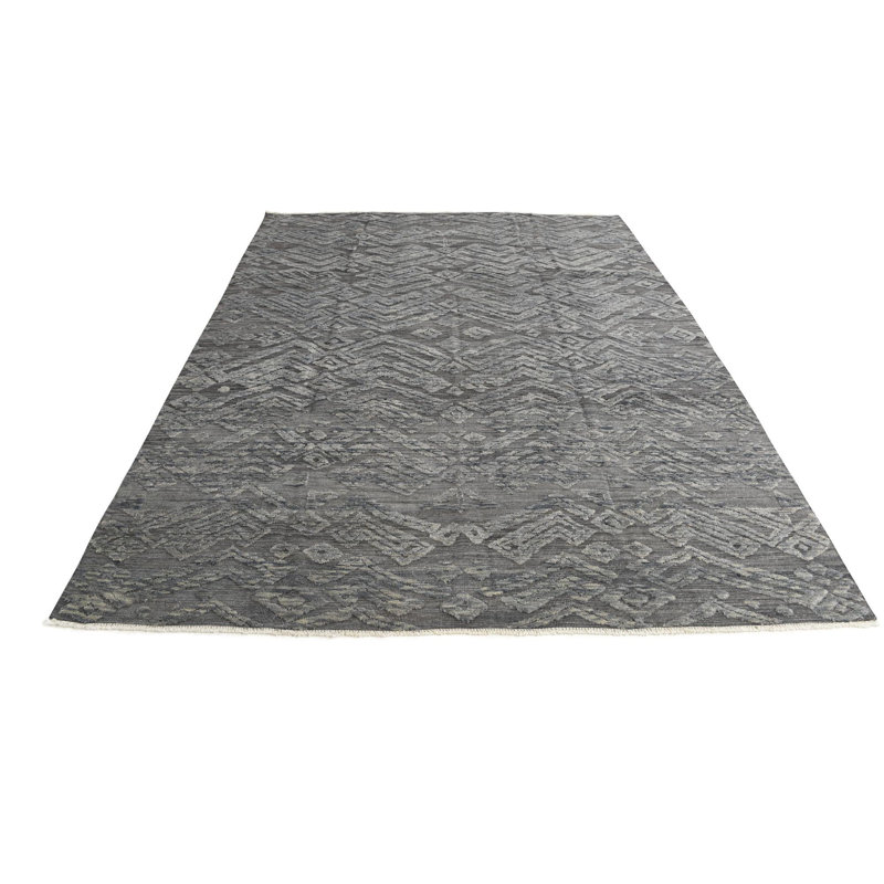Tapis gris Pham 8 x 11