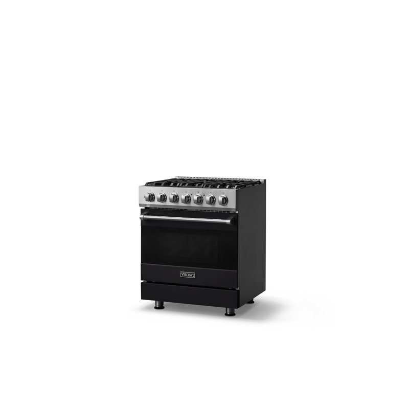 3 Series 30" Self-Cleaning Gas Range, Onyx, Liquid Propane, Gas