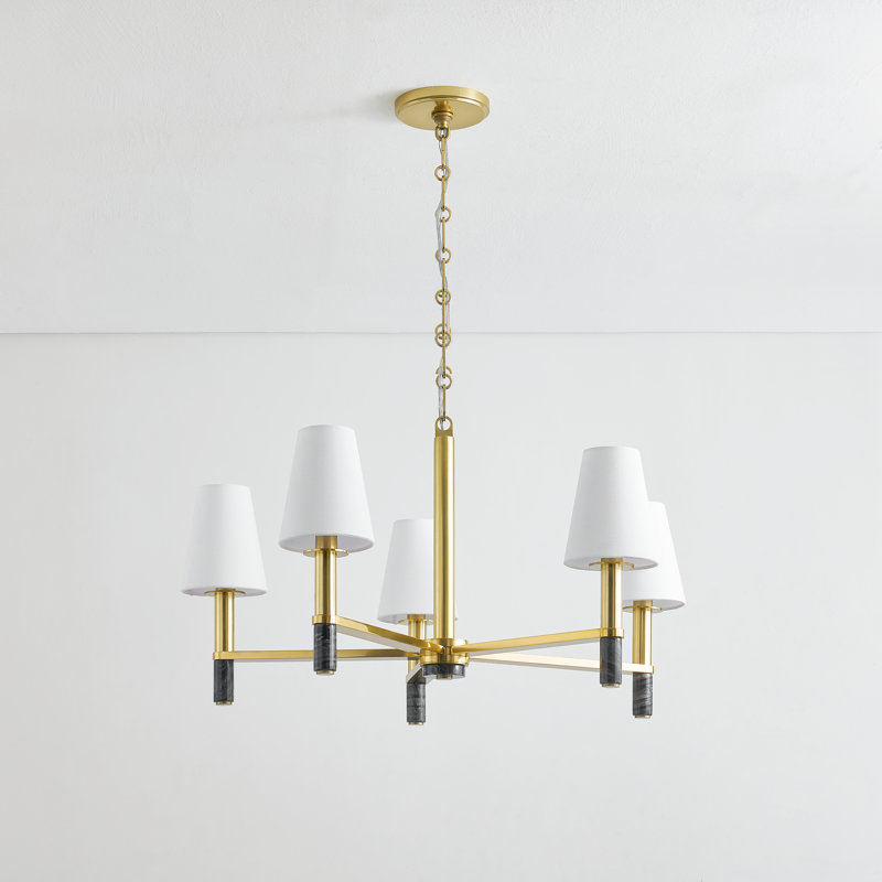 Lustre 5 lumières Montreal