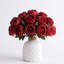 Pivoines artificielles en soie dans un vase, décoration florale pour centre de table de mariage Boho-816163579