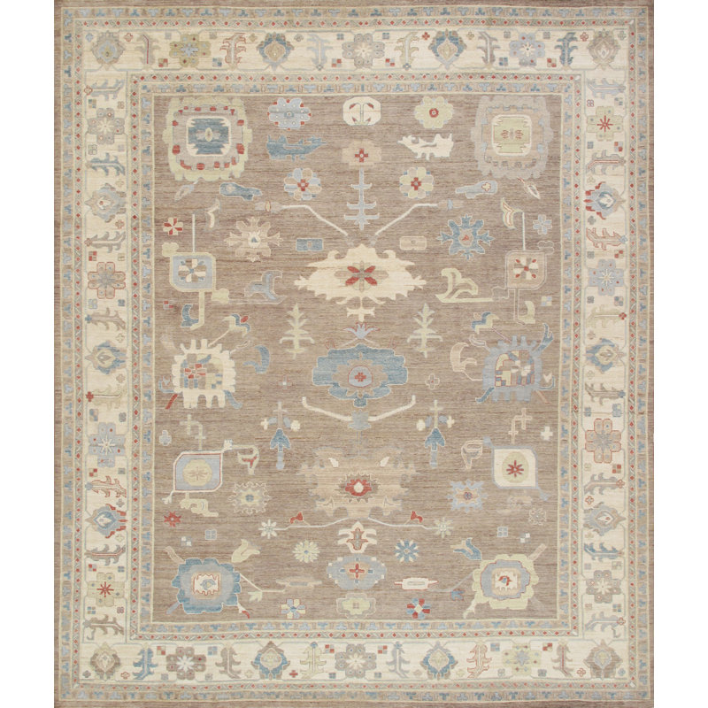 Melody Mocha Wool Area Rug