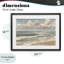 «Distress Beach Horizon», reproduction encadrée sous verre, conception de Jacky Ngan-1694643916-1694643917