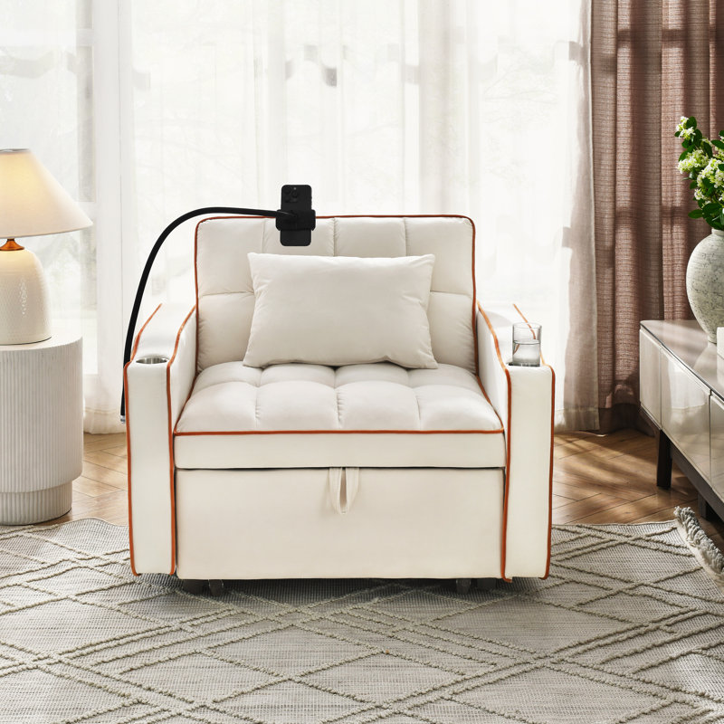 Canapé-lit convertible, Beige