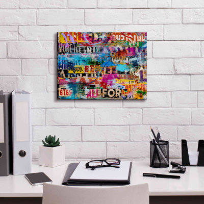 «Epic Graffiti» «Metromix Luv I» par Erin Ashley, impression Gic Metromix Luv I sur toile par Erin Ashley