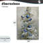Toile d'arbre de Noël oiseau bleu, design par Tina LeCour-1184393293