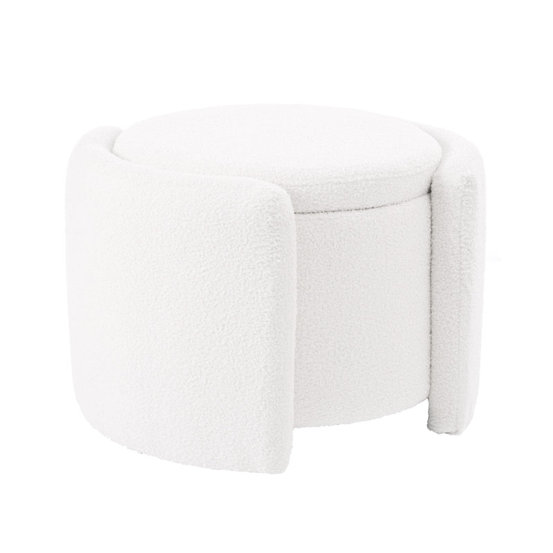 Tabouret de chambre multifonctionnel - dissimule le désordre, tissu respirant (rembourrage en mousse élégante du salon)