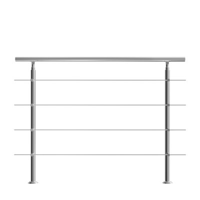 Stair Railing with 4 Struts