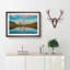 Lago delle Baste Mountain in Italy - Picture Frame Painting Print-55582427-55582423