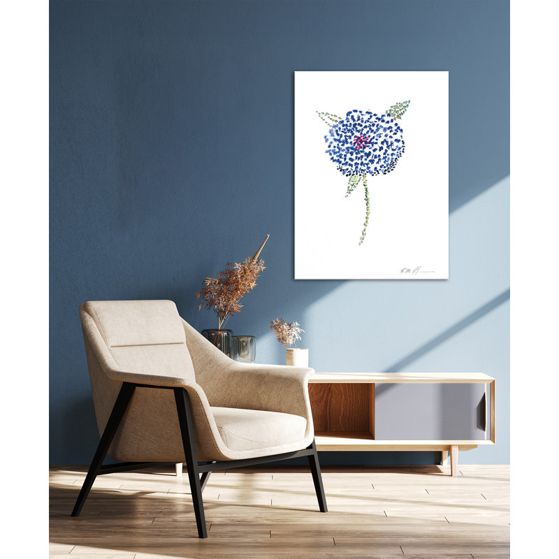 Fingerprint Flower Print
