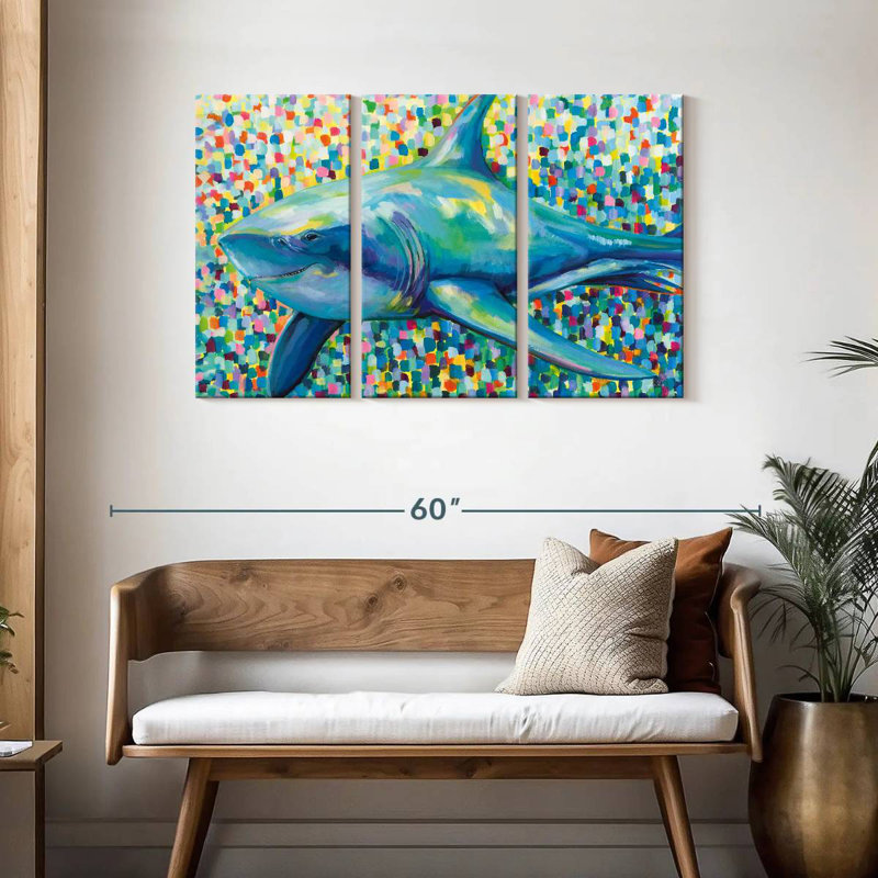 Brampt Chatham Shark, 28" H x 45" W