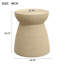 Stone Top End Table