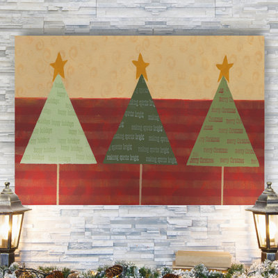 « merry messages-gallery » par parvez taj,, impression sur toile tendue 1 pièce