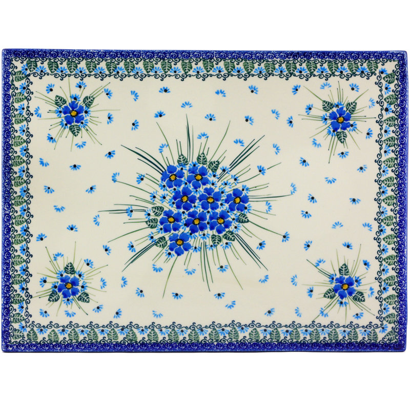The Holiday Aisle® Rowen Non-Stick Stoneware Baking Sheet, 0.35" H x 15.35" W x 11.38" D